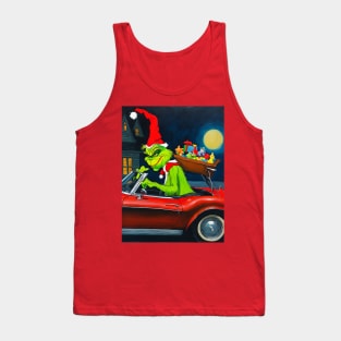 Grinchy Christmas Tank Top